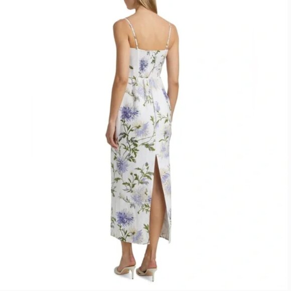 Reformation Frankie Linen Dress - Serenity - Picture 5 of 14